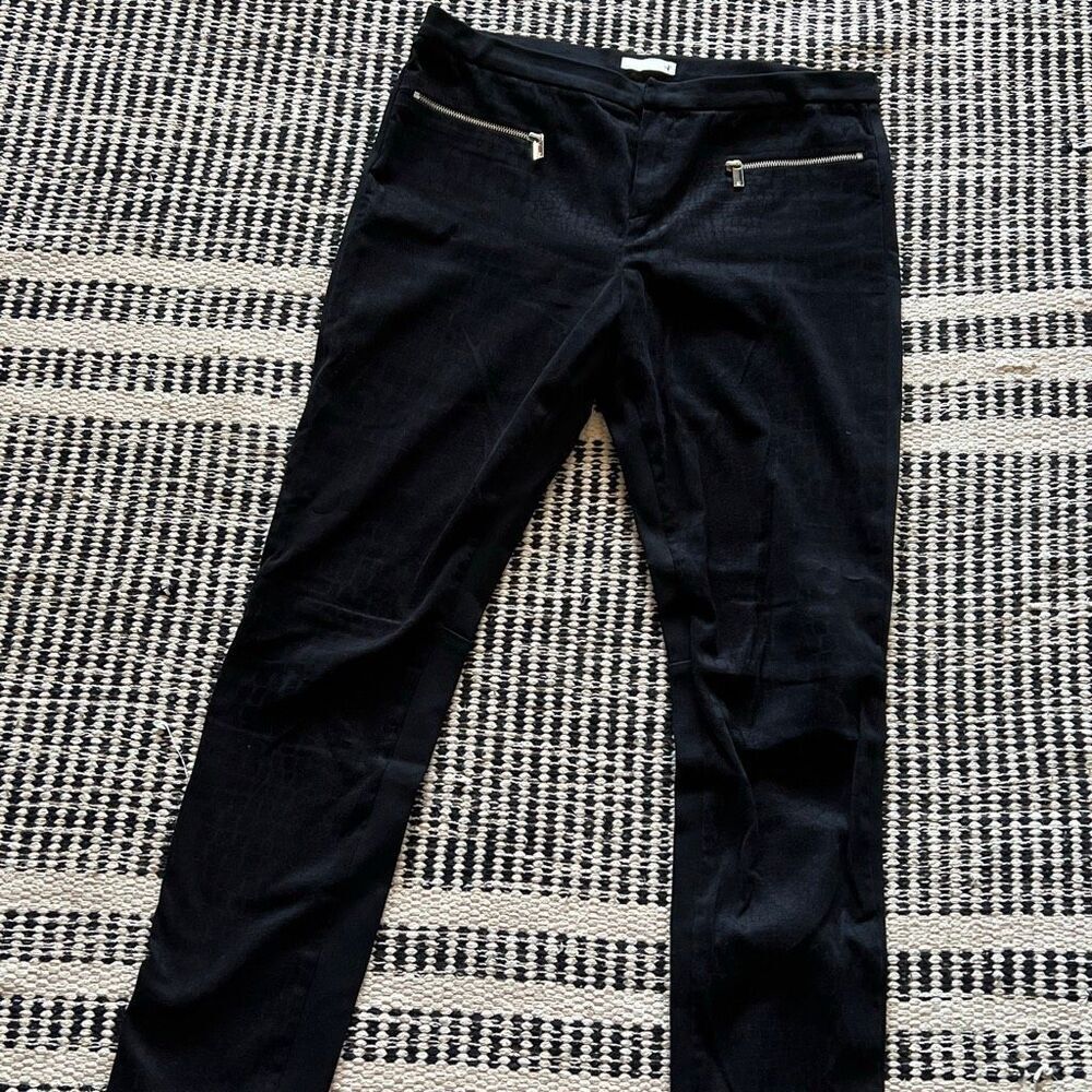 SuperTrash Size 38 ( 6 ) Black pants Suede casual pants - Picture 3 of 7